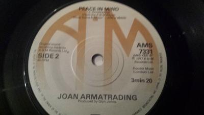 7inch Record JOAN ARMATRADING - Show Some Emotion AMS7331 A&M Records 1978 UK Rock Used