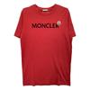 Moncler Red Cotton Logo T-shirt Tops S RedUsed