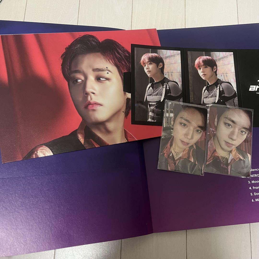 

[USED] Park Ji Hoon Theanswer Trading Card Album PARKJIHOON