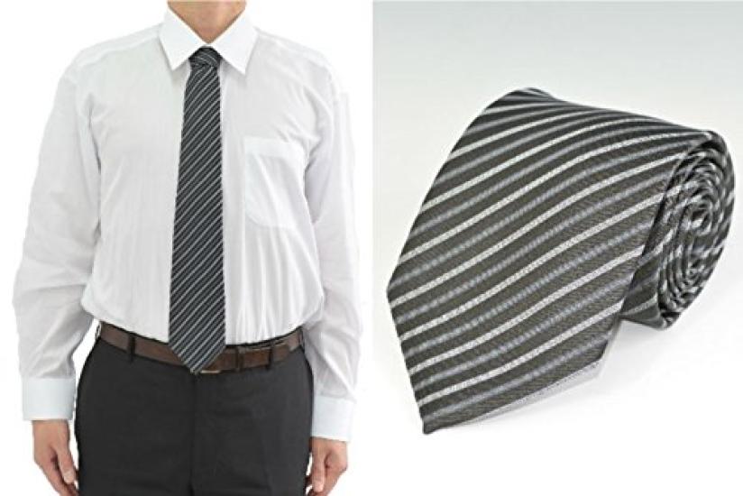 Washable Tie Set of 5, 8.5cm wide, Water Washable, Dot, Regimental, Stripe, Suitable for Job Hunting, Business, Stylish, Highly Functional, Impactful