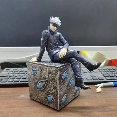 Anime Gojo Satoru akční figurka Jujutsu Kaisen Prison Realm Gojo figurka Socha Rekvizity Figurka PVC kolekce Hračky Dárek