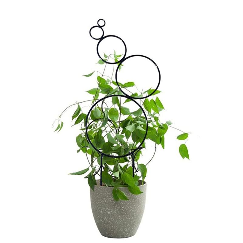 Round Garden Trellis 14” Tall Plant Support for Climbing Vine Rack Dropshipping