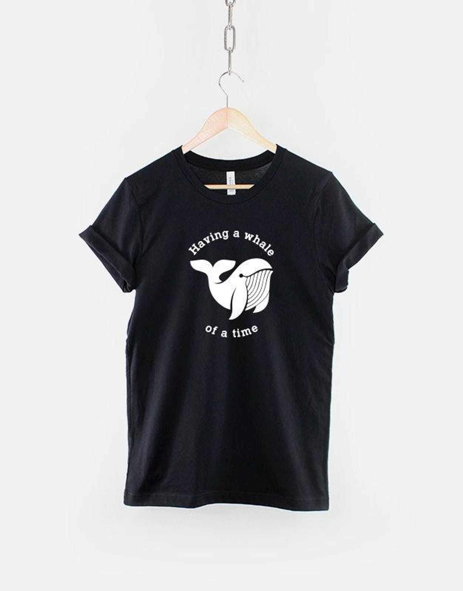 Whale Of A Time Shirt, Funny Nautical Pun Design, Ocean Lover Gift XL