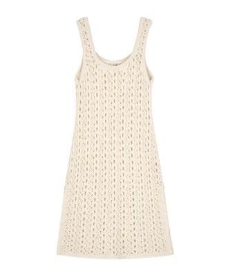 Naked Surf Club Net Knit Dress (Beige)