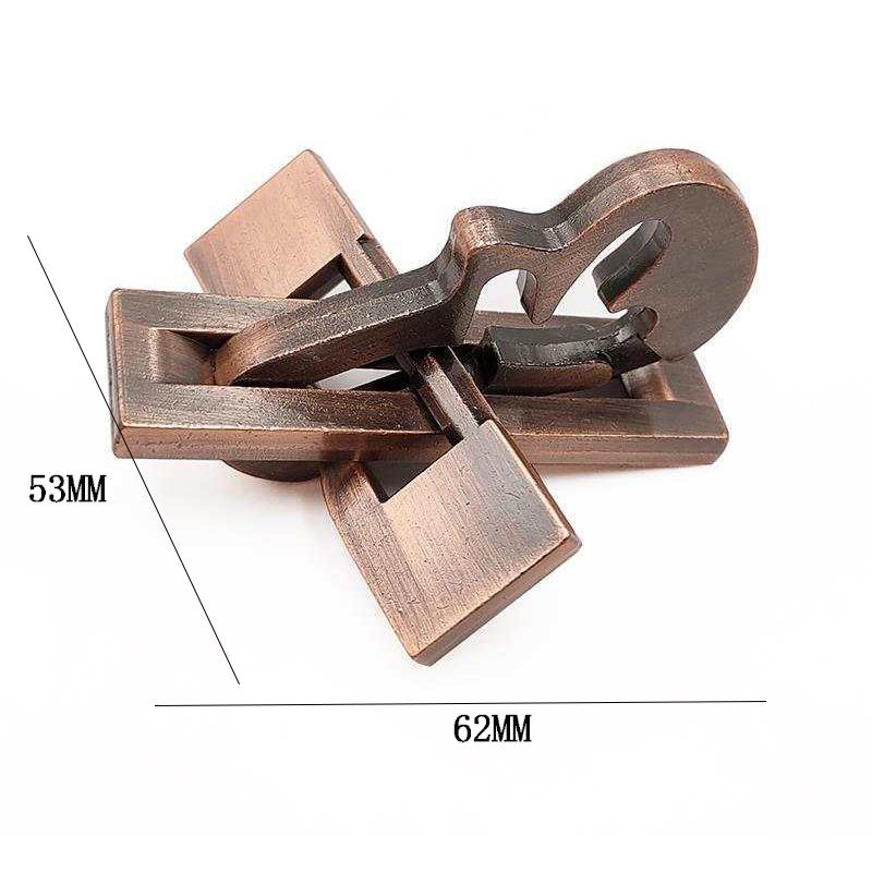 

Классический IQ ЯнЦинь Замок Металлический Головоломка Магический Запутывающий Разблокировка Взаимосвязанные Головоломки Игрушки Для Детей Подростков Образовательные Подарки