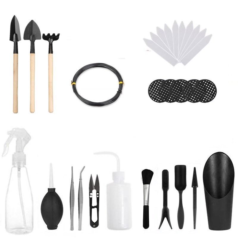 Succulent Care Mini Tool Set: Complete Gardening Kit for Micro-Landscapes & Flower Care