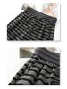 2025 Spring Stripe Wide-Leg Drawstring Pants: Loose, High-Waist, Slimming Drapey Trousers