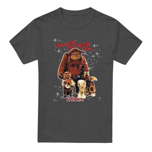 Labyrinth Unisex Adult Should You Need Us Heather T-Shirt