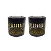 Solar Lantern Outdoor Garden Light Decorative Patterned Metal Housing Waterproof LED Lighting for Patio Pathway Yard Landscape