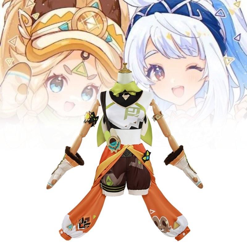 Adorable Kazhina Cosplay Costume For Genshin Impact Character Roleplay In Soft Polyester Fabric Available In Multiple Sizes