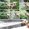 Heavy Duty Metal Garden Hose Nozzle High Pressure Water Spray Gun Adjustable Spray Pattern for Car Washing Lawn Watering and Cleaning Tools
