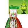 Grinch Halloween Sleeveless Dress For Kids Soft And Comfortable Polyester Material