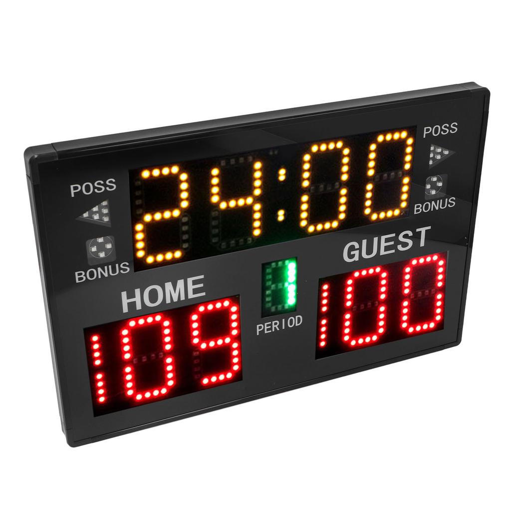 11 Ziffern LED Anzeigetafel Elektronischer Tisch-Punktezähler für Basketball Volleyball Ringen