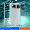 IMAK Crystal Case II Pro for Google Pixel Fold PC Crystal Phone Case Two-Piece Design Shell (Upper Cover+Lower Cover)