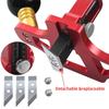 Router Plane Aluminum Handheld Woodworking Tool Line Shoulder Planing Cutting Depth Control Suitable for Joinery