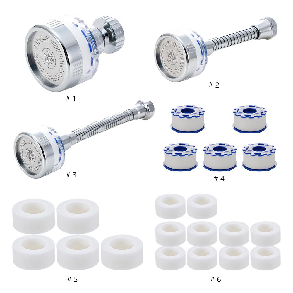 360 Degree Rotating Sink Filter Universal Sink Faucet Water Filter Splash Proof Faucets Bubbler Nozzle for Home Bathroom Kitchen