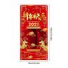 Year of The Horse 2026 Happy Chinese New Year Door Cover Decorations Banner Flag Welcome Hanging Backdrop Party decor