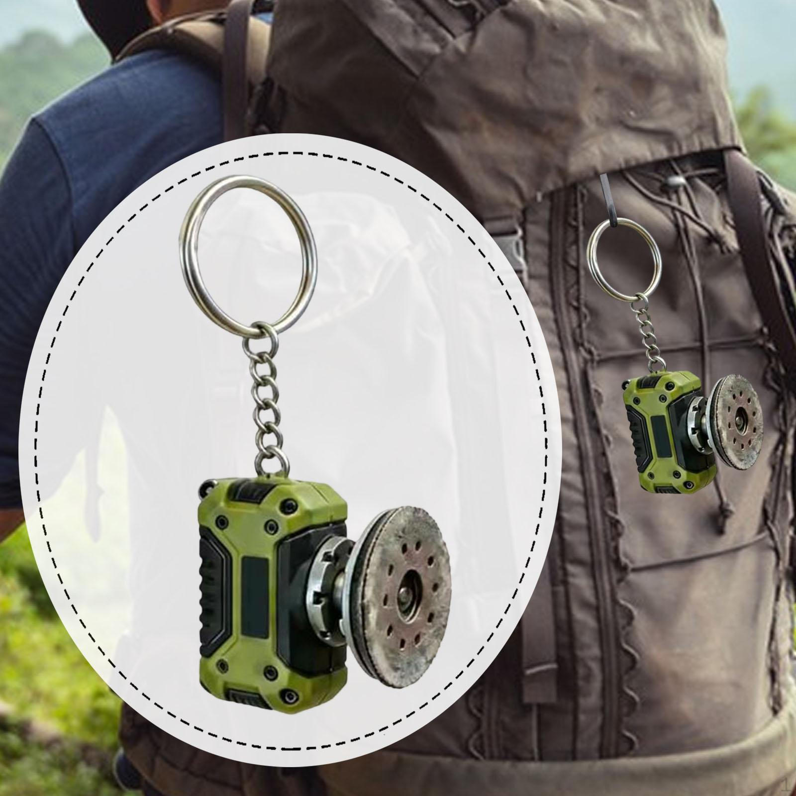

Mini Grind Keychain Keyring Festival Birthday Gift Decorative Multifunctional Creative Portable Bag