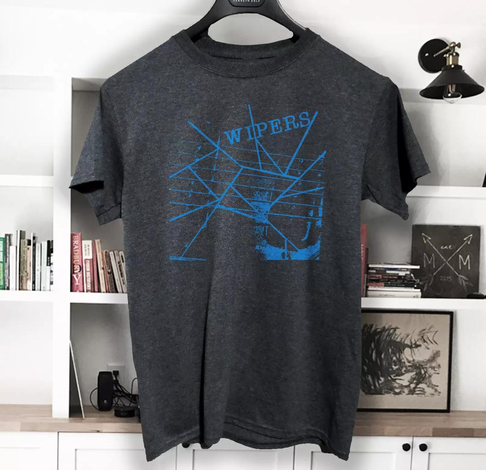 The Wipers Band Short Sleeve T Shirt Full Size S-5XL Unisex T-Shirt XL
