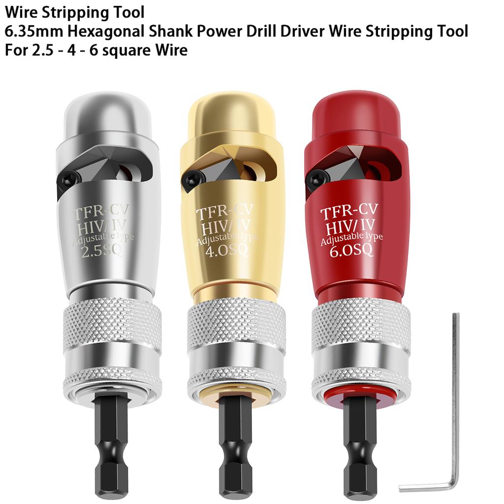 2in1Electric Wire Stripper Machine and Manual Wire Stripping Tool for 1-25mm Wire Cable Electrician Quickly Cable Peeling Machin