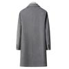Men's Wool Coat Winter Medium and Long Cotton Thickened Suit Collar Fashion Woolen Jacket Men's Korean Version Trend