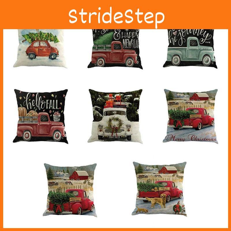 Versatile Cotton Linen Christmas Cushion Cover For Sofa Car Home Decor With Timeless Design