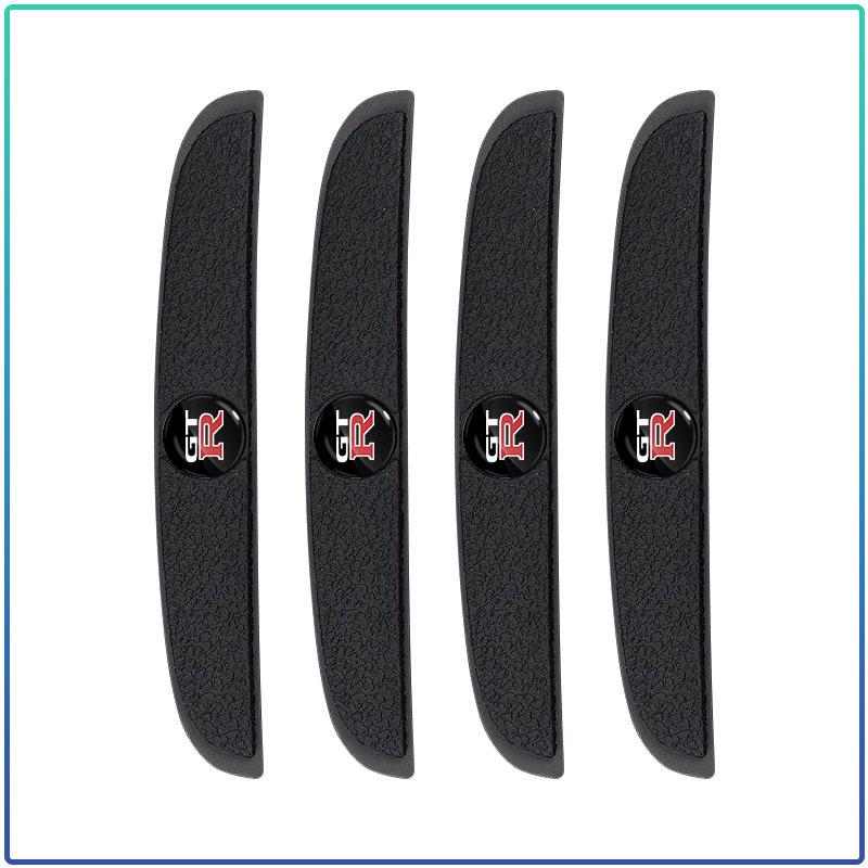4pcs Car Door Edge Anti Scratch Collision Protection Strip Stickers For Nismo Nissan Almera Tiida Juke Teana Qashqai 350Z 370Z
