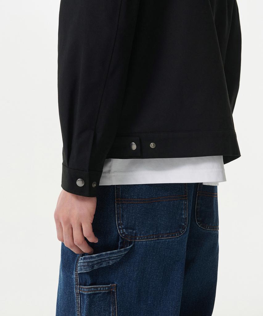Musinsa Standard Heavyweight Cp Work Jacket [Black]