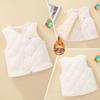 Children's Fleece-Lined Winter Vest: Warm & Thickened for Boys and Girls, Infant Class A