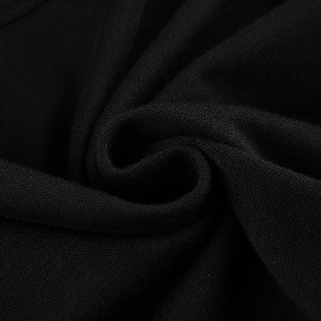 Women's Cotton Long Sleeve Lace Patchwork Navel-Exposed Square Neck T-Shirt