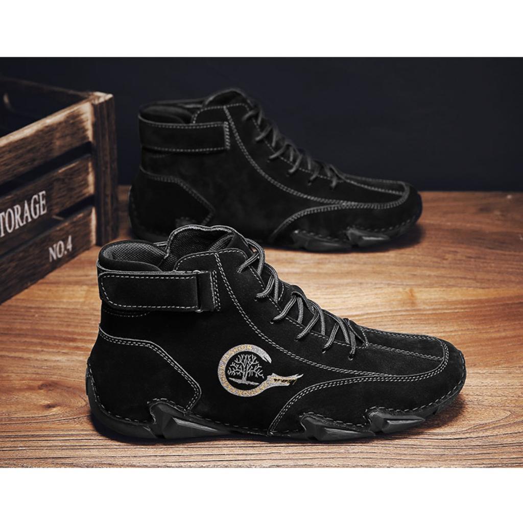 Spring and Autumn New Men's Casual Shoes Short Boots Outdoor Casual Men's Boots Trendy Men's Shoes