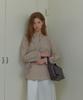 ANOETIC Anc Ribbon Tie Blouse_Beige