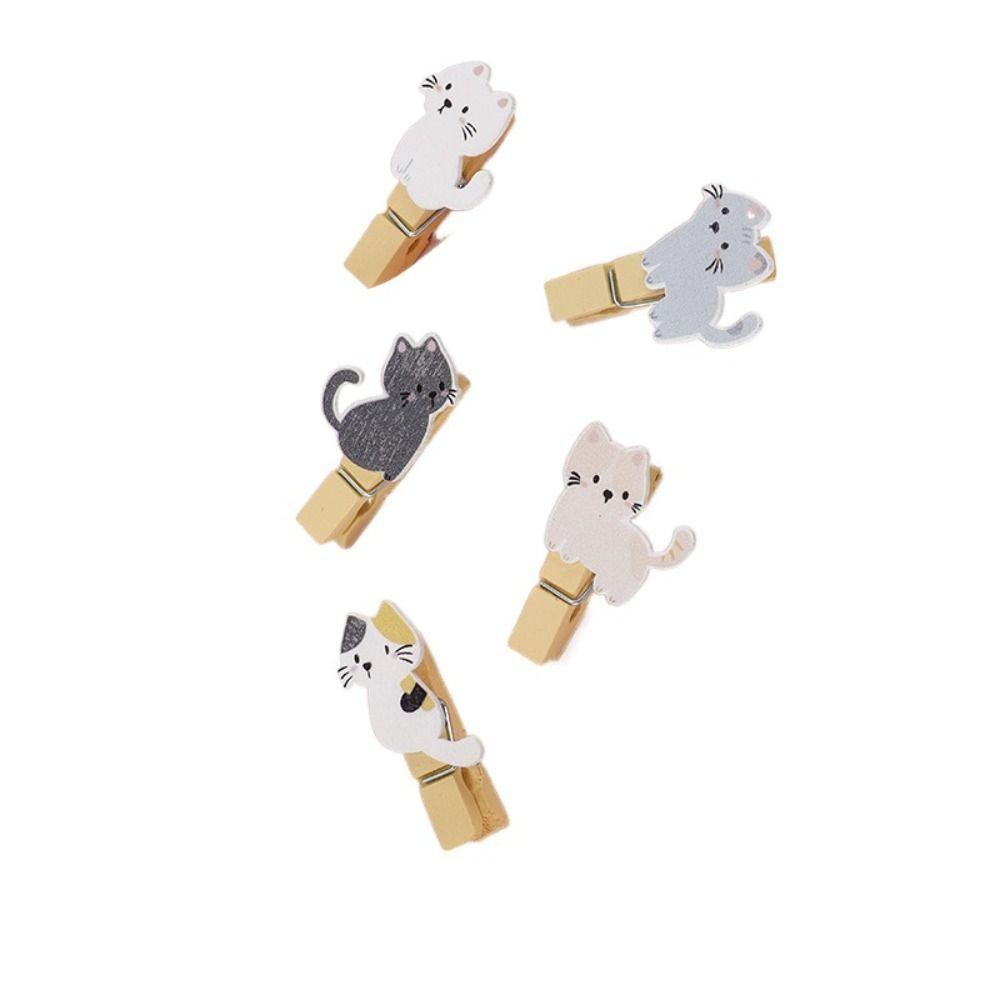 Mini Photo Clip DIY Clothespin Durable Wooden Clip