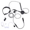 Adjustable Microphone Throat Earpiece Headset Headphone For P6600 MTP3150 Radios Big Button Easy To Operate