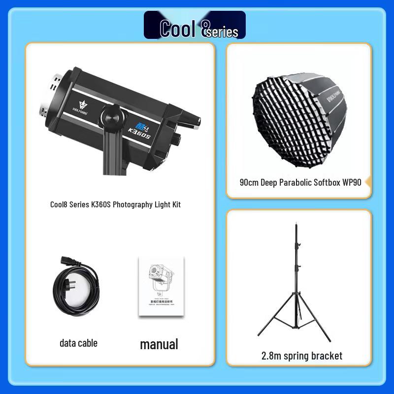 Wolfgang K360S LED Video Light Kit