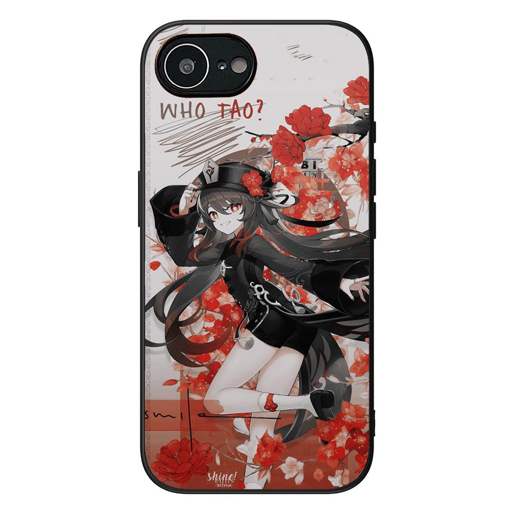 Zhong Li Genshins HuTao Xiao Impact Protective Cover for Apple iPhone 16 17 Air 14 15 Pro Max Plus 16+ 16E 14+ ProMax Phone Case