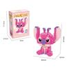 S Giocattoli Cartoni Animati Action Figure Blocchi da Costruzione Sanrio Kuromi Stitch Figure Anime Micro Blocchi Giocattoli Educativi per Bambini