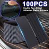 Double Sided Adhesive Fixing Sticker Hook and Loop Tape Self-Adhesive Carpet Pad Floor Mat Fixed Patch Anti Skid Grip