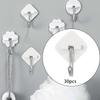 Decorative Wall Hooks Single Prong Coat for Closet Bedroom Office Kitchen