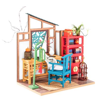 Selbermachen DIY Miniaturhaus Puppenhaus Chinesische Serie (Moshankak) mit japanischer Anleitung