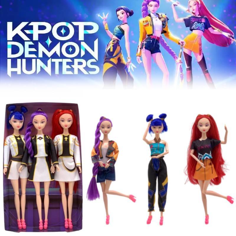Kpop Demon Hunters Pvc Baby Doll Toy For Trendy Collectors Decoration