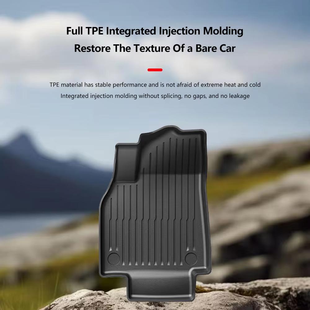 For Tesla Model Y Juniper Floor Mats All Weather Non-Slip Trunk Mats & Cargo Liners for Tesla 2025 2026 Car Interior Accessories