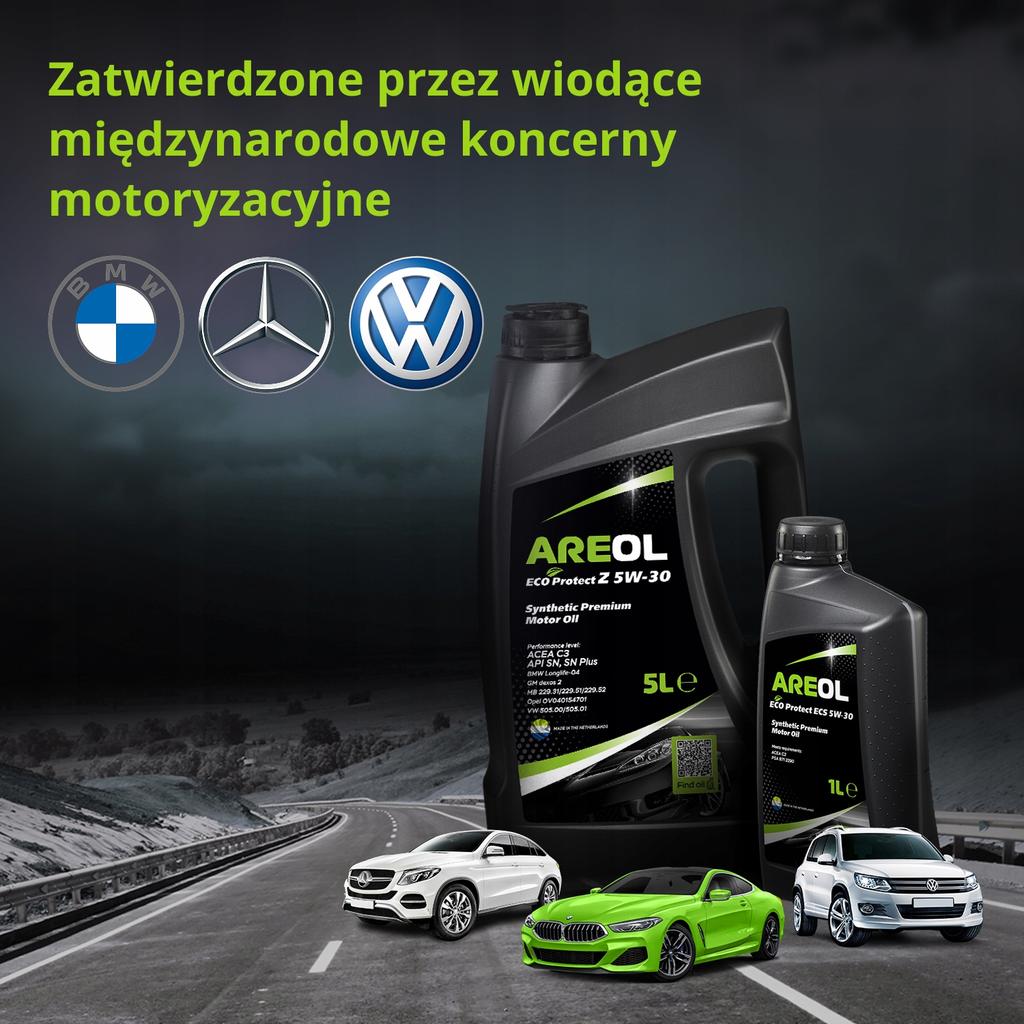 Areol eco protect 5w-40 olej silnikowy 4l