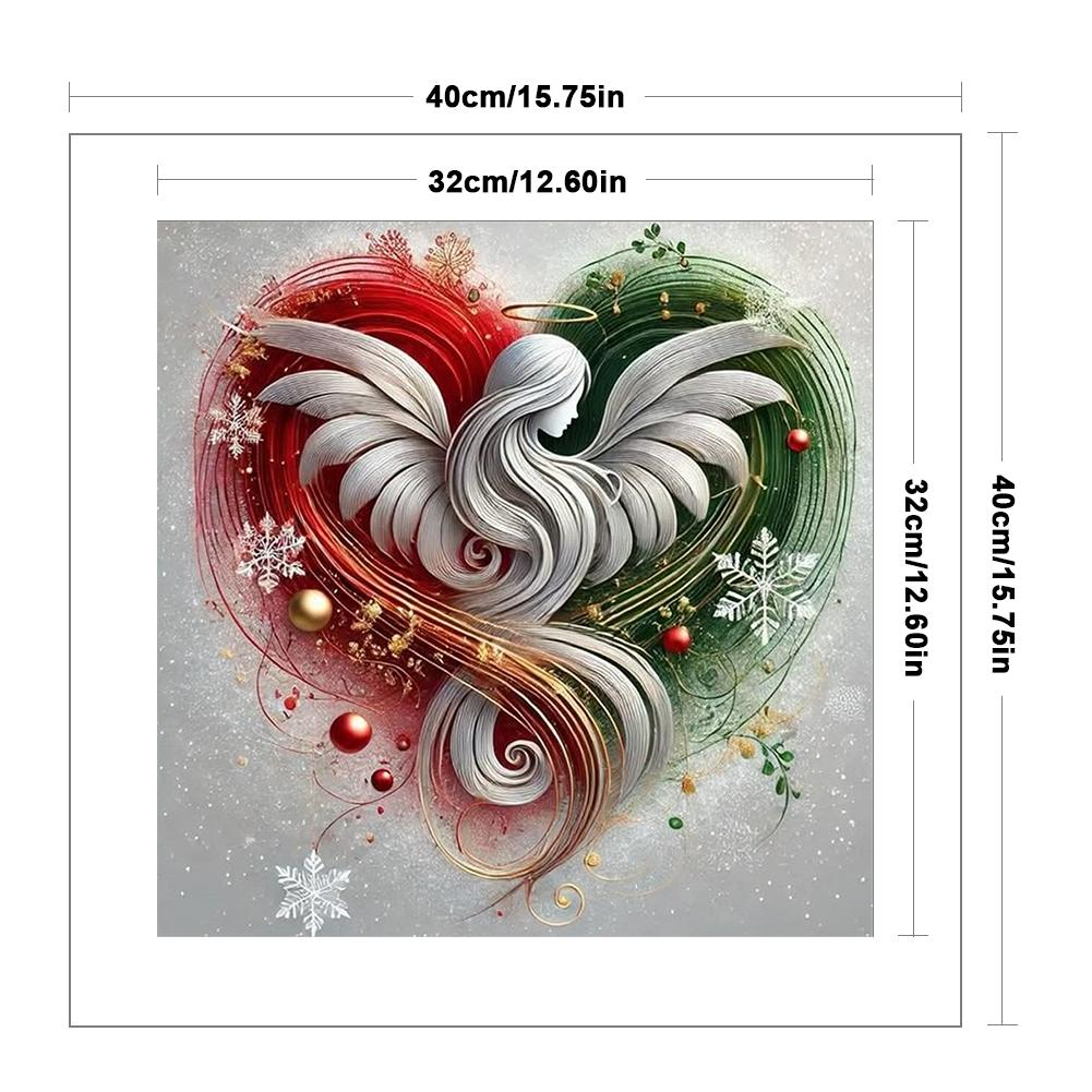 Cartoon Printed Cross Stitch Kit 40x40cm DIY 11CT Embroidery Craft Set Decor