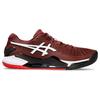 Asics Gel Resolution 9 Antique Red Men Sneakers White 1041A330-600
