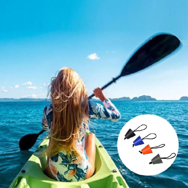 Waterproofed Silicones Kayaks Drain Hole Stoppers with Lanyards Universals Drain Hole Plugs for Canoes Boats Accessories