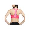 Nike Swoosh Solid Medium Support Breathable Quick-Dry Padded Front Zip Easy-On Sports Bra Women Sports Bra Purple Light-Purple White FN2732629