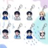 Cute Cartoon Acrylic Keychain, Kpop Member Cartoon Bag Charm Pendant, STAY Fans Cute Collectible Key Ring Merchandise Gift