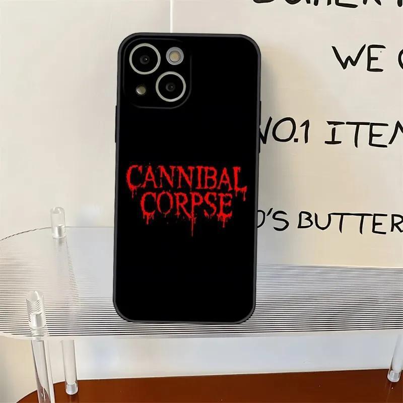 iPhone15 mobile phone case, cannibal corpse mobile phone case, painted anti-drop, anti-drop mobile phone case.