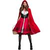 Little Red Riding Hood Modern Version of Stage Performance Clothing Shawl Adult Girls Personality Cosplay Game Uniform Costumes